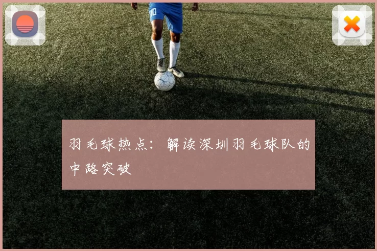 羽毛球热点：解读深圳羽毛球队的中路突破